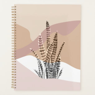 Boho Abstract Modern Succulent Planner