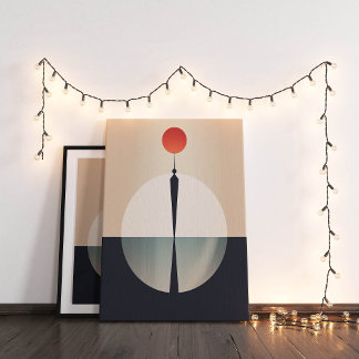 Boho Abstract Modern Wall Art Print