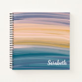 Modern strokes Sketch Book Personalized