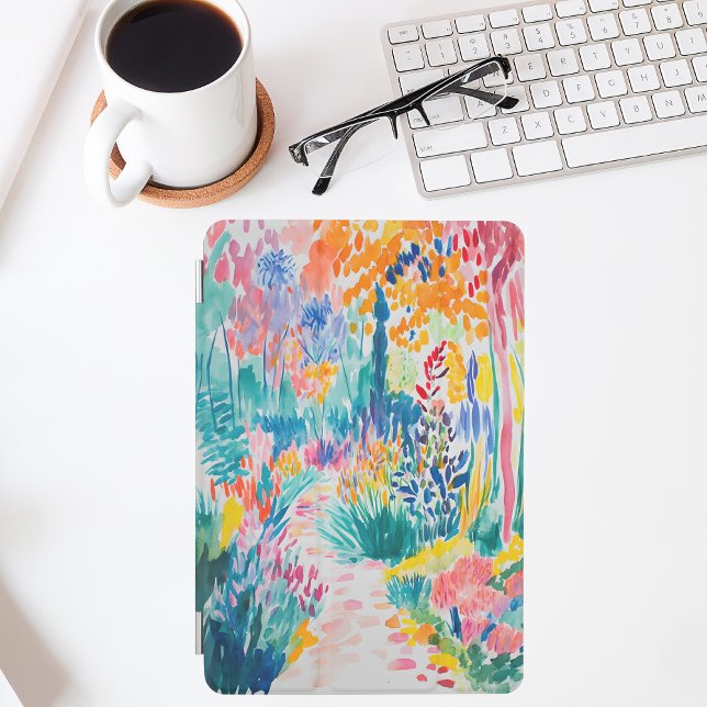 Boho Abstract Wildflower Garden iPad Mini Cover (Creator Uploaded)