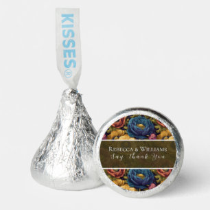 Boho Anemones Inspired Barn Wedding Hershey®'s Kisses®