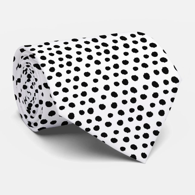 Boho Animal Pattern Neck Tie (Rolled)