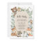 Boho Arch Greenery Woodland Animals Baby Shower