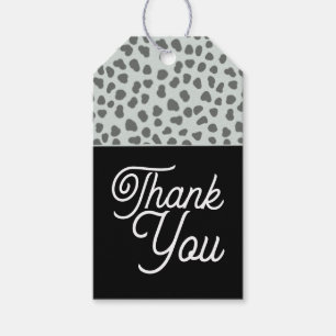 Boho Art Deco Modern Chic Leopard Gift Tags