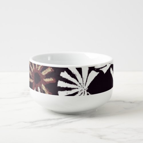 Boho Art Design Soup Mug