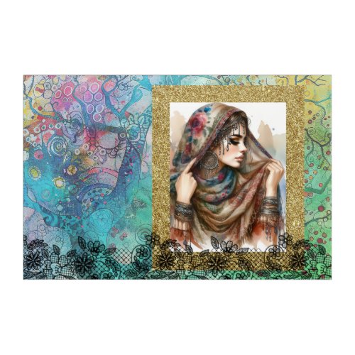 *~* Boho Art PHOTO replace Gypsy Woman 