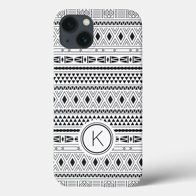 Boho Aztec Tribal Pattern Case-Mate iPhone Case (Back)