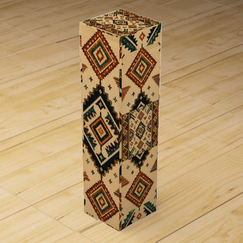 Boho Aztec Tribal Pattern Kitchen Apron | Rustic S Wine Box