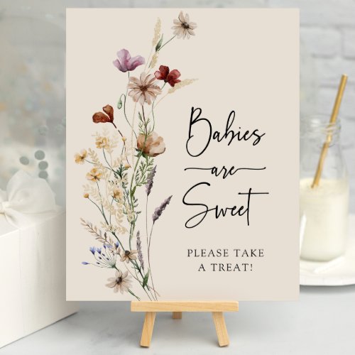 Boho Babies Are Sweet Poster