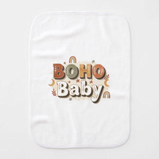 Boho Baby Burp Cloth