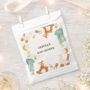 Boho Baby Girl Clothes Baby Shower Favor Bag