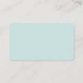 Boho Baby Shower Blue & Grey Diaper Raffle Ticket Enclosure Card (Back)