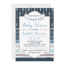 Boho Baby Shower Invitation