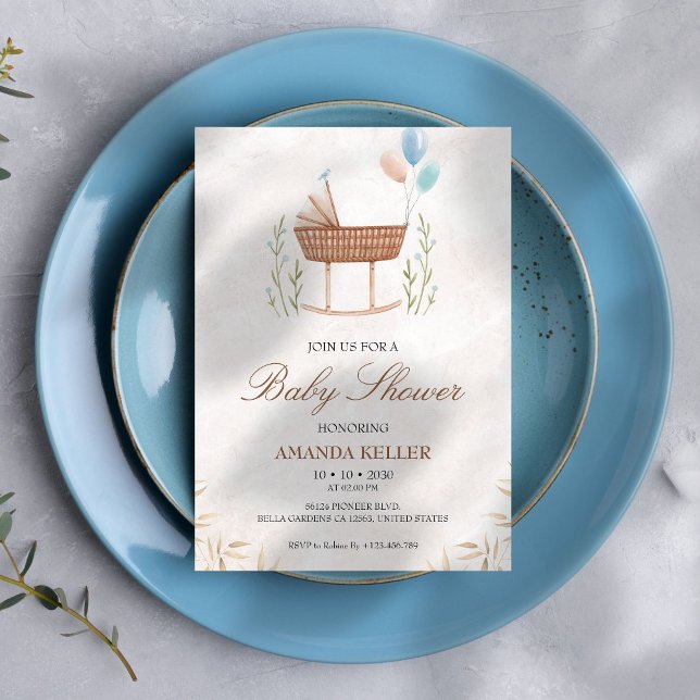 Boho Baby Shower Invitation (Creator Uploaded)