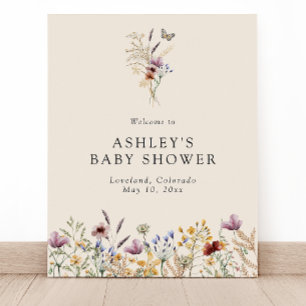Boho Baby Shower Sign