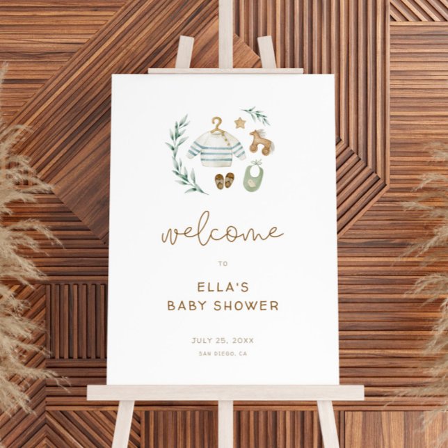 Boho Baby Shower Welcome Sign (Creator Uploaded)