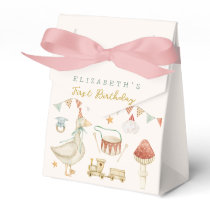 Boho Baby WatercolorToys Hello Baby First Birthday Favor Boxes