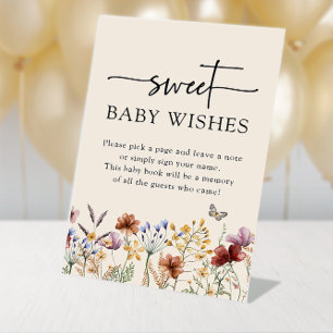 Boho Baby Wishes Signs