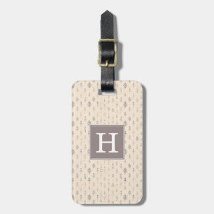 Boho Background Luggage Tag