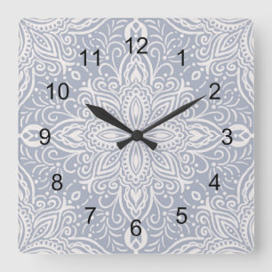 Boho Barrett  Square Wall Clock