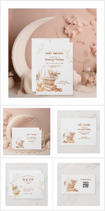 Boho Bassinet Nursery Baby Shower