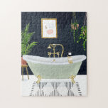 Boho Bath I Jigsaw Puzzle<br><div class="desc">Boho Bath I by Victoria Borges</div>