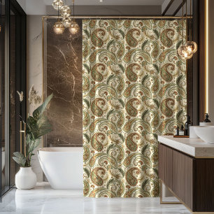 Boho Bathroom Curtain Earthy Gift for Their Space