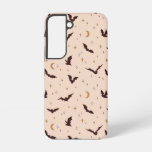 Boho Bats and Stars Halloween Pattern Samsung Galaxy S22 Case