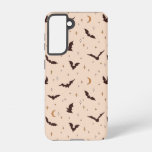 Boho Bats and Stars Halloween Pattern Samsung Galaxy S21 Case