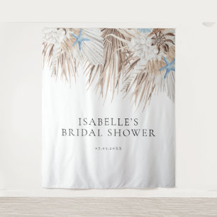 Boho Beach Bridal Shower Backdrop