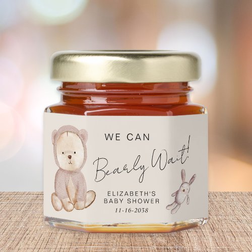 Boho Bearly Wait Teddy Bear Baby Shower