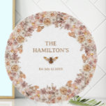 Boho Bee Watercolor Floral Custom Established Cutting Board<br><div class="desc">With watercolor wildflowers and honey bee graphic these cutting boards are beautiful and sweet. Perfect for wedding gifts,  gifts for mom and more!</div>