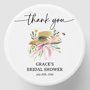 Boho Bee & Wildflower Baby Shower Mini Candle Favors