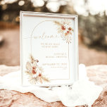 Boho Beige Welcome Sign Bridal Shower<br><div class="desc">This lovely Customizable Welcome Poster features a minimalist design with an earthy, desert color scheme- perfect for an event saturated in neutral tones and is a beautiful way to warmly welcome your guests to your wedding, bridal shower, baby shower or special event. Easily edit most wording to match your event!...</div>