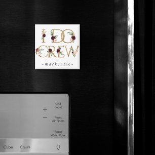 Boho Bling   Bachelorette Bridal Party I Do Crew Magnet