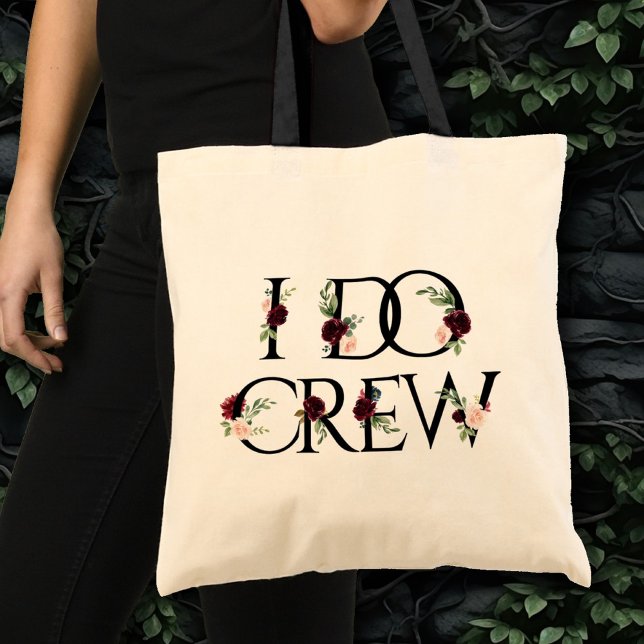 Boho Bling | Bachelorette Bridal Party I Do Crew Tote Bag (Creator Uploaded)
