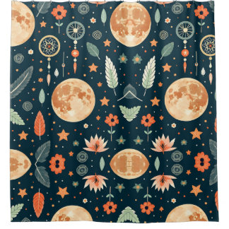"Boho Bliss Shower Curtain