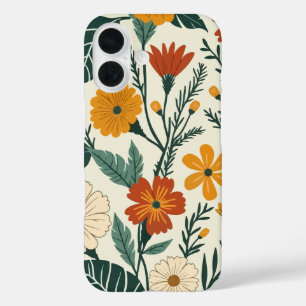 Boho Blooming iPhone 16 Case