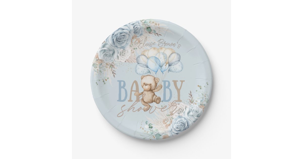 Boho 7 in. Premium Paper Plates (Set of 16)