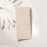 Boho Blush Pink Minimalist Wedding Flat Menu<br><div class="desc">Design features an handwritten font and modern minimalist design. Designed to coordinate with for the «SERENA» Wedding Invitation Collection. To change details, click «Personalize». To move the text or change the size, font, or color, click «Click to customize further» It. View the collection link on this page to see all...</div>