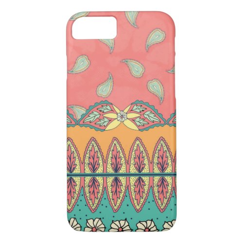 Boho Border iPhone 7 Case