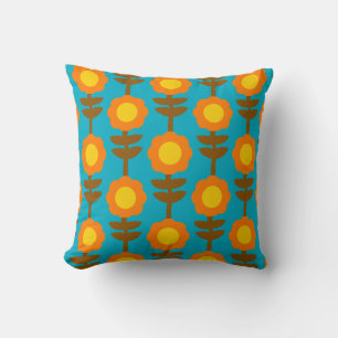 Boho Botanica Throw Pillow