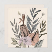 Boho Botanical Garden - Floral Illustration (Front/Back)