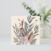 Boho Botanical Garden - Floral Illustration (Standing Front)