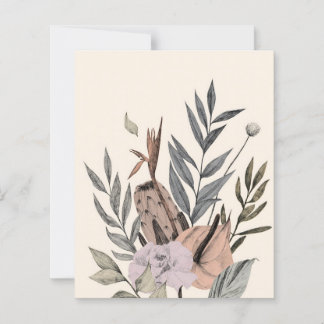 Boho Botanical Garden - Floral Illustration