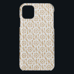 Boho Botanical Illustration Pattern Honey Gold iPhone 11 Case<br><div class="desc">Protect your phone in style with this Modern Floral Painted Pattern in Golden Mustard Yellow Clear iPhone Case</div>