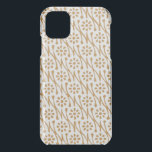 Boho Botanical Illustration Pattern Honey Gold iPhone 11 Case<br><div class="desc">Protect your phone in style with this Modern Floral Painted Pattern in Golden Mustard Yellow Clear iPhone Case</div>