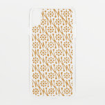 Boho Botanical Illustration Pattern Honey Gold iPhone XS Max Case<br><div class="desc">Protect your phone in style with this Modern Floral Painted Pattern in Golden Mustard Yellow Clear iPhone XS Max Case</div>