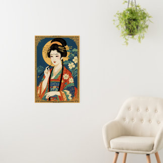 Boho Botanical Wall Art – Minimal Plant Poster