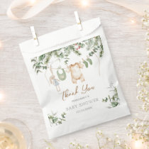 Boho Boy Winter Baby Shower Thank You  Favor Bag